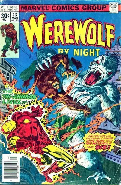 Cover of Werewolf by Night #43