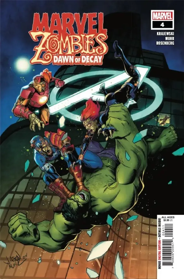 Cover of Marvel Zombies: Dawn of Decay #4