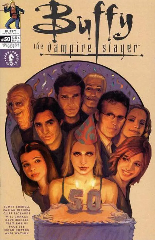 Cover of Buffy the Vampire Slayer #50