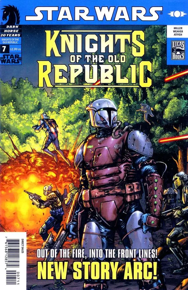 Cover of Star Wars Knights of the Old Republic #7