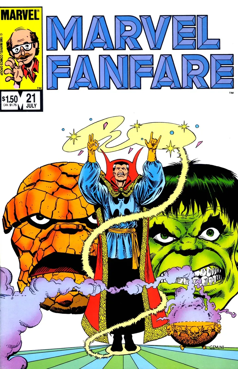 Cover of Marvel Fanfare #21