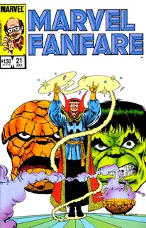 Cover of Marvel Fanfare #21