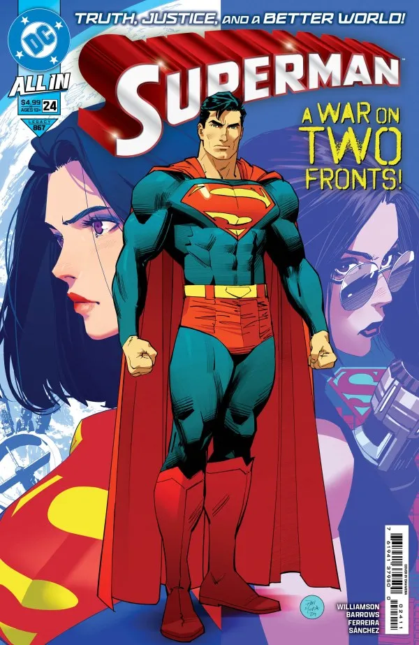 Cover of Superman #24 (867)