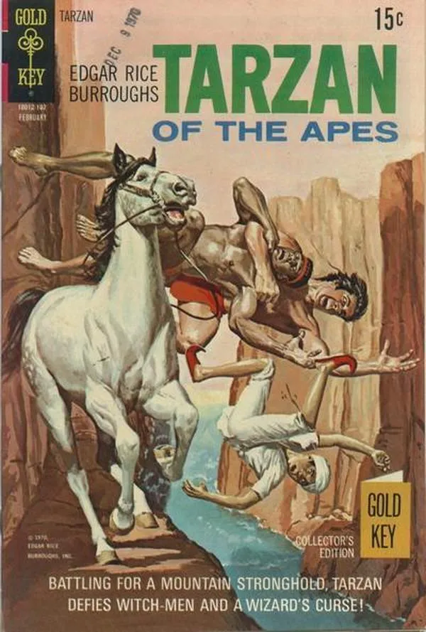 Cover of Edgar Rice Burroughs' Tarzan of the Apes #198