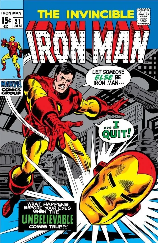 Cover of Iron Man #21