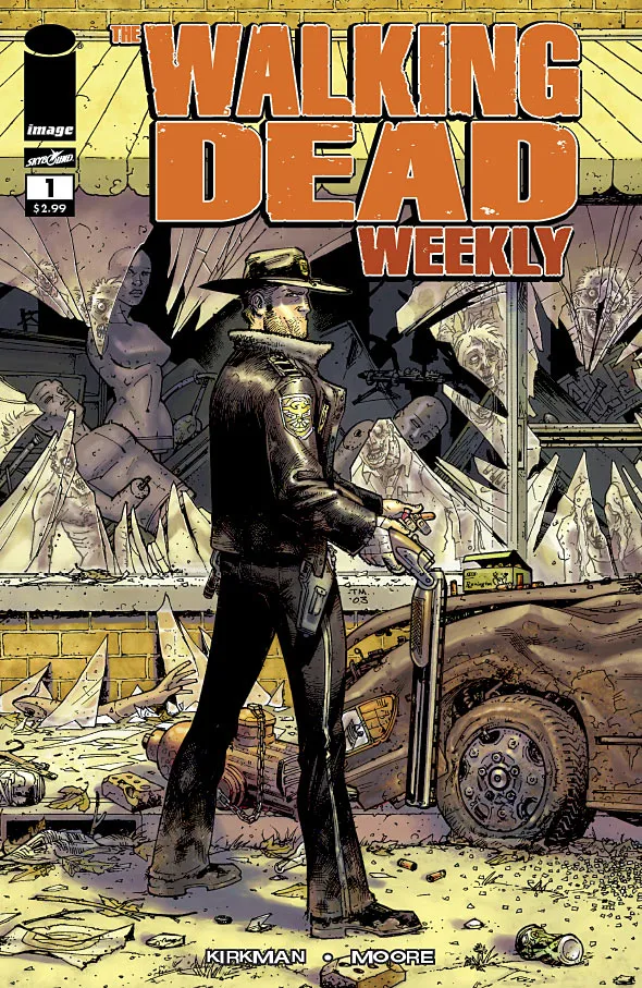 Cover of The Walking Dead Weekly #1