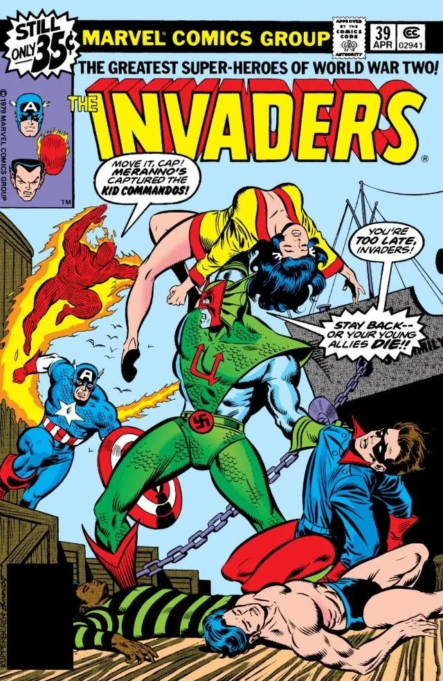 Cover of The Invaders #39