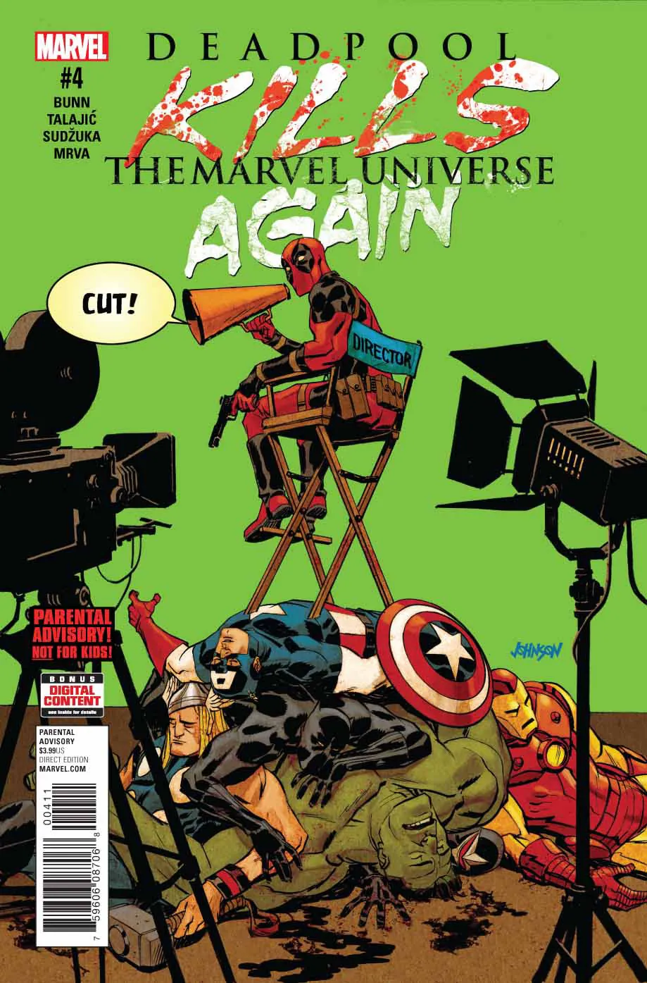 Cover of Deadpool Kills the Marvel Universe Again #4