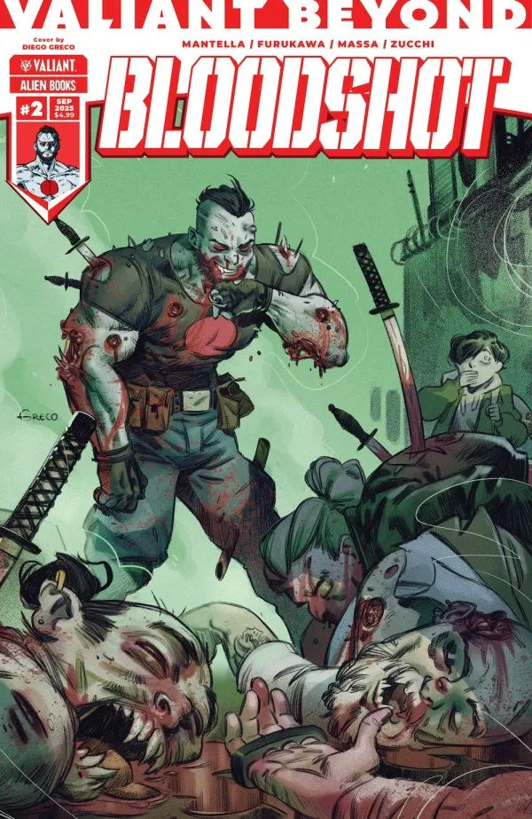 Cover of Valiant Beyond: Bloodshot #2