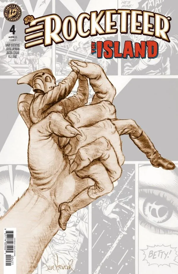 Cover of The Rocketeer: The Island #4