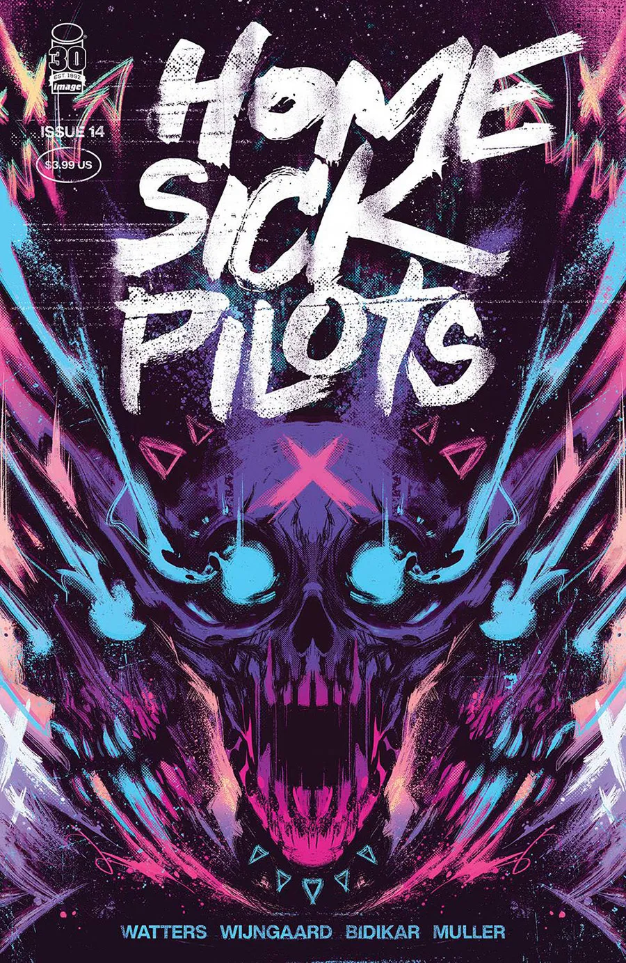 Cover of Home Sick Pilots #14