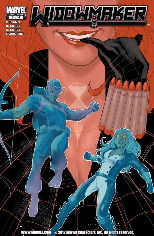 Cover of Widowmaker #3