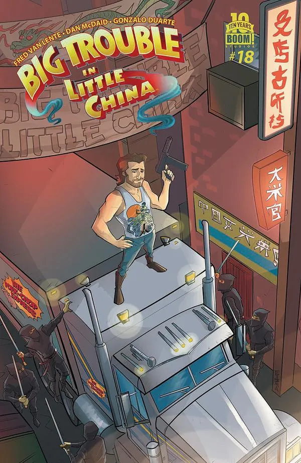 Cover of Big Trouble in Little China #18