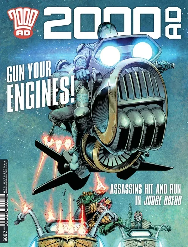 Cover of 2000 AD #2085