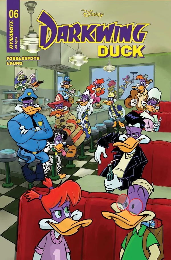 Cover of Darkwing Duck #6
