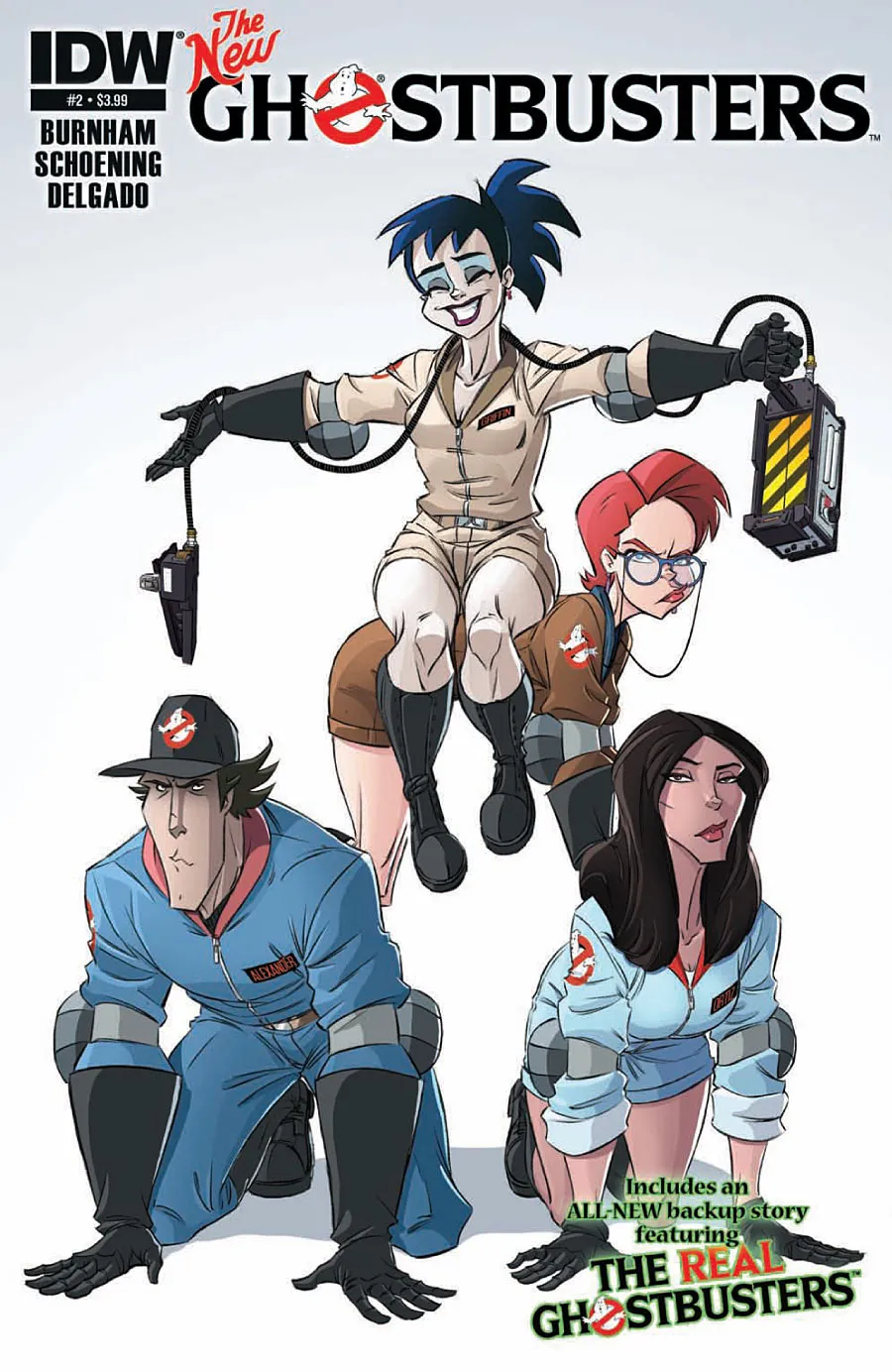Cover of Ghostbusters #2