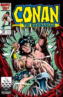 Cover of Conan the Barbarian #186