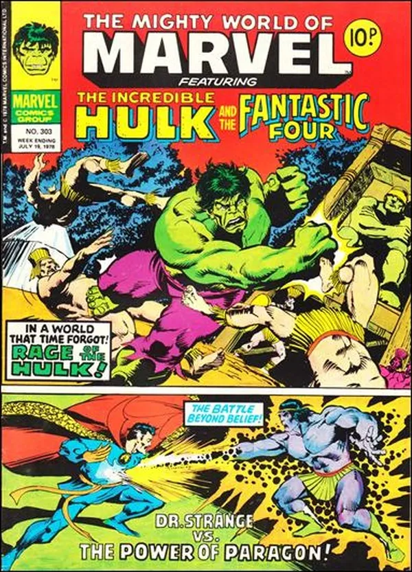 Cover of The Mighty World of Marvel #303