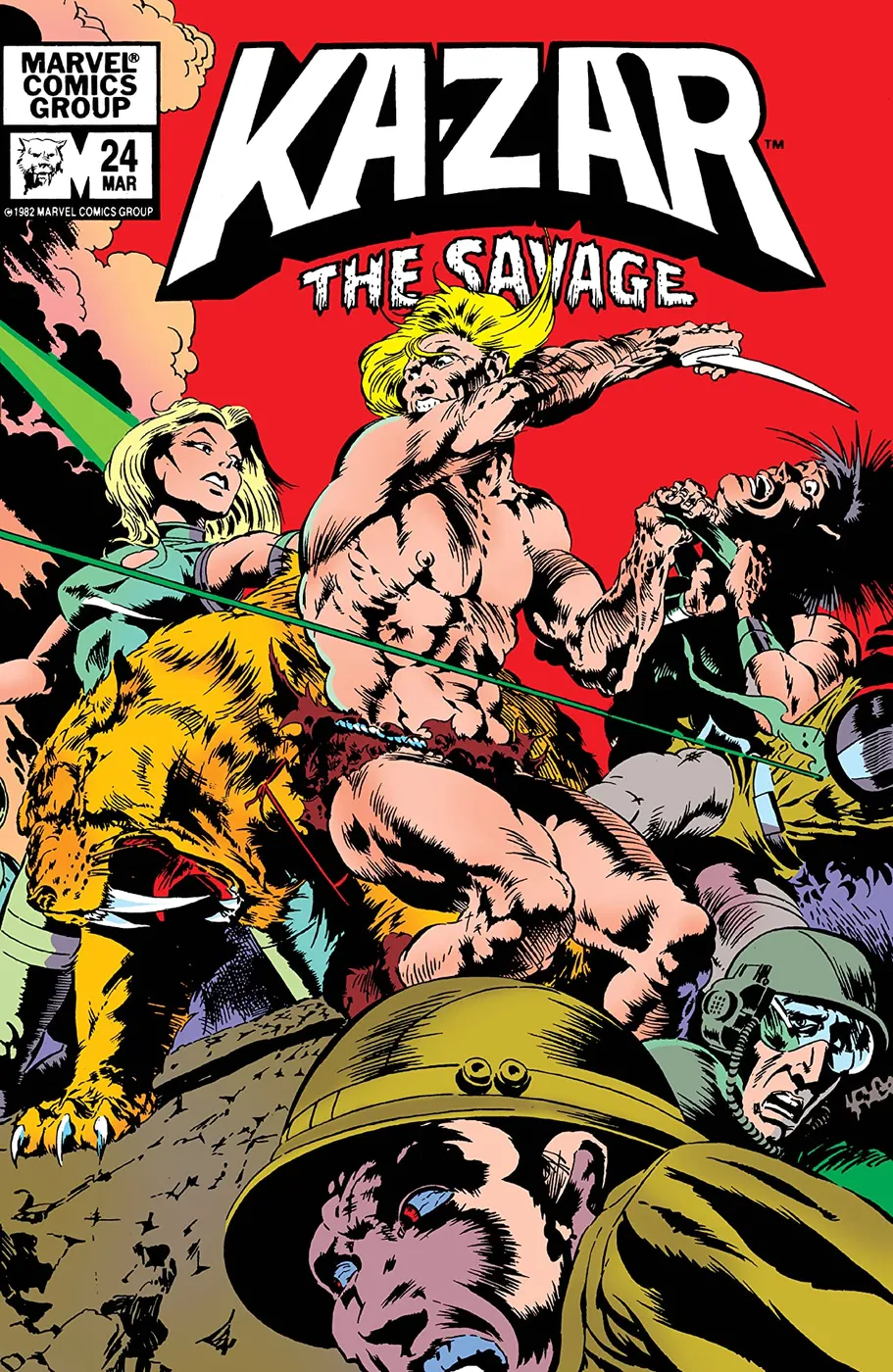 Cover of Ka-Zar the Savage #24
