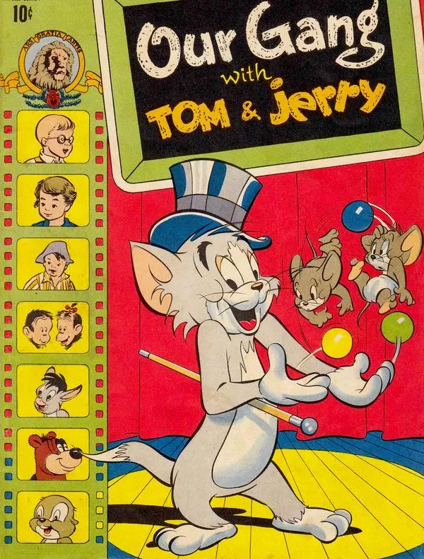 Cover of Our Gang with Tom & Jerry #43