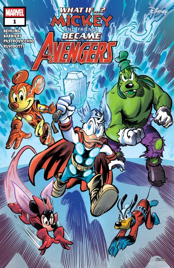 Cover of Marvel & Disney: What If...? Mickey and Friends Became the Avengers #1