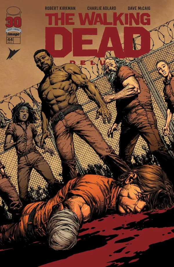 Cover of The Walking Dead Deluxe #44