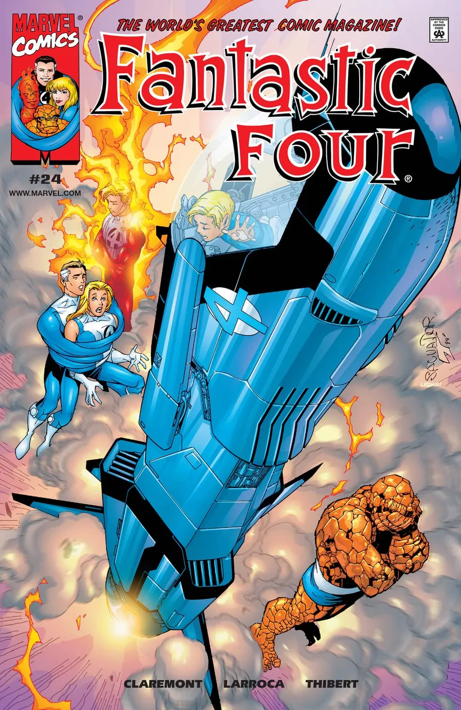 Cover of Fantastic Four #24