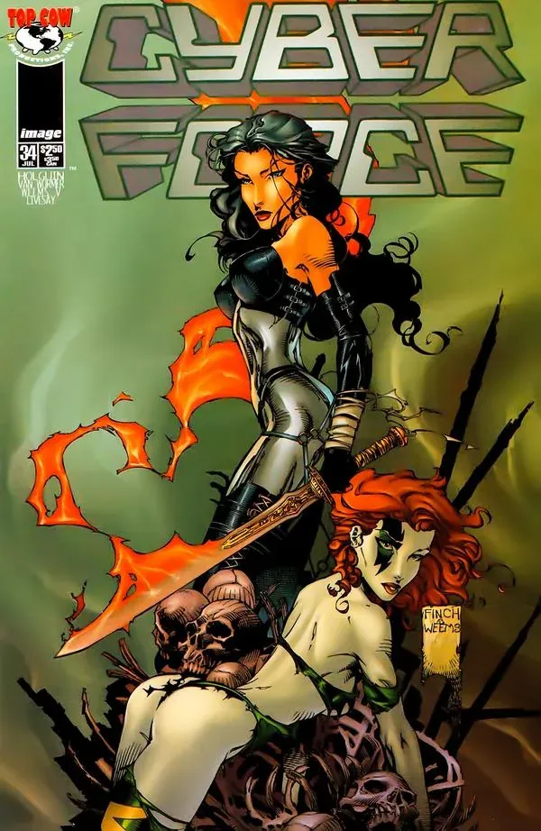 Cover of Cyberforce #34