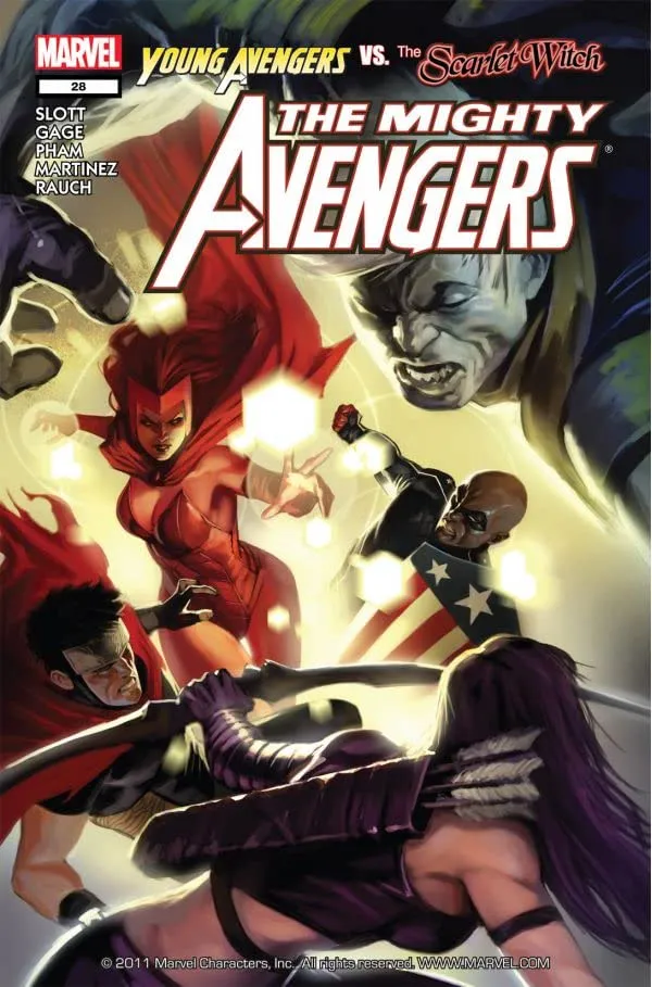 Cover of The Mighty Avengers #28