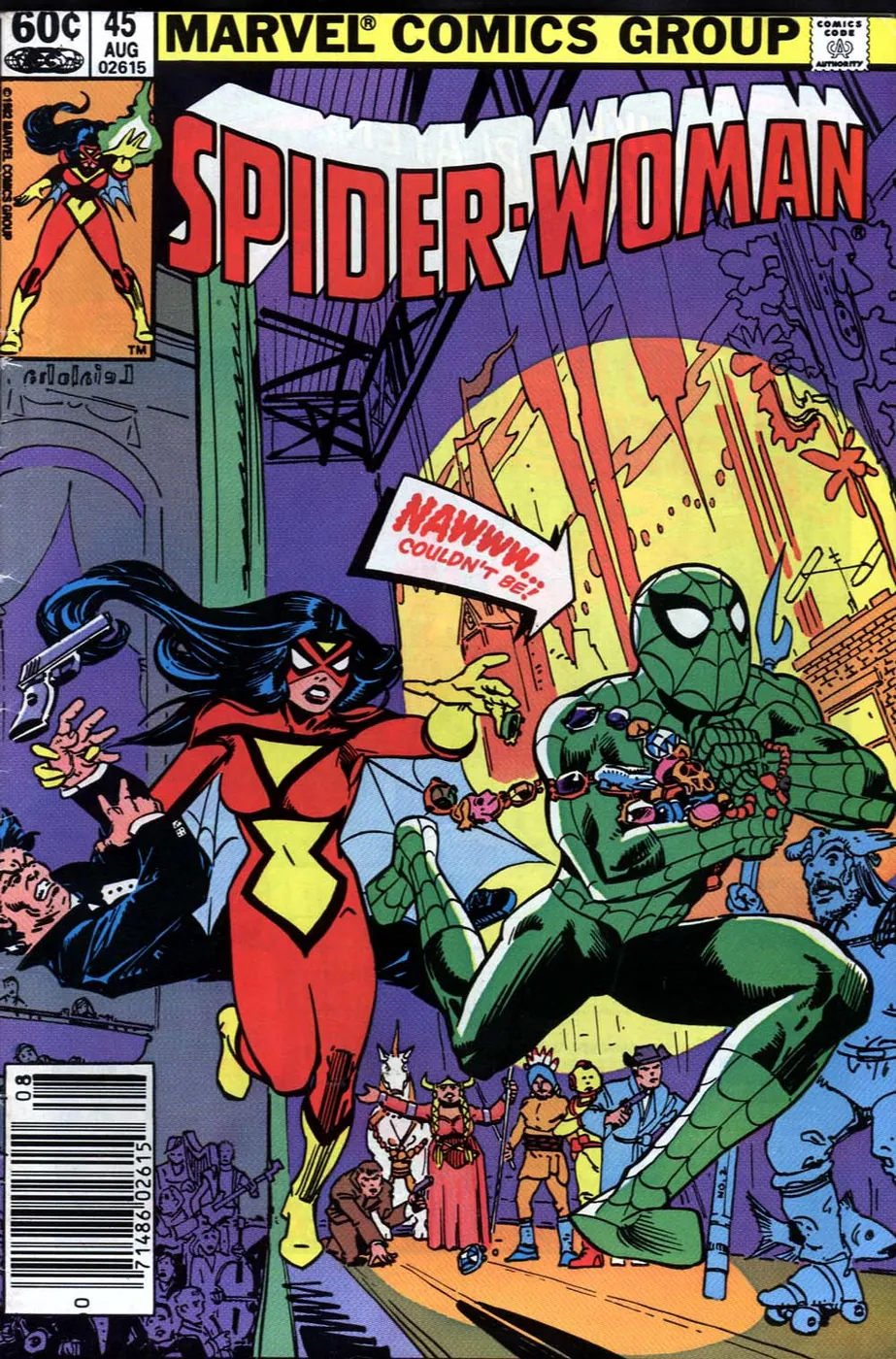 Cover of Spider-Woman #45