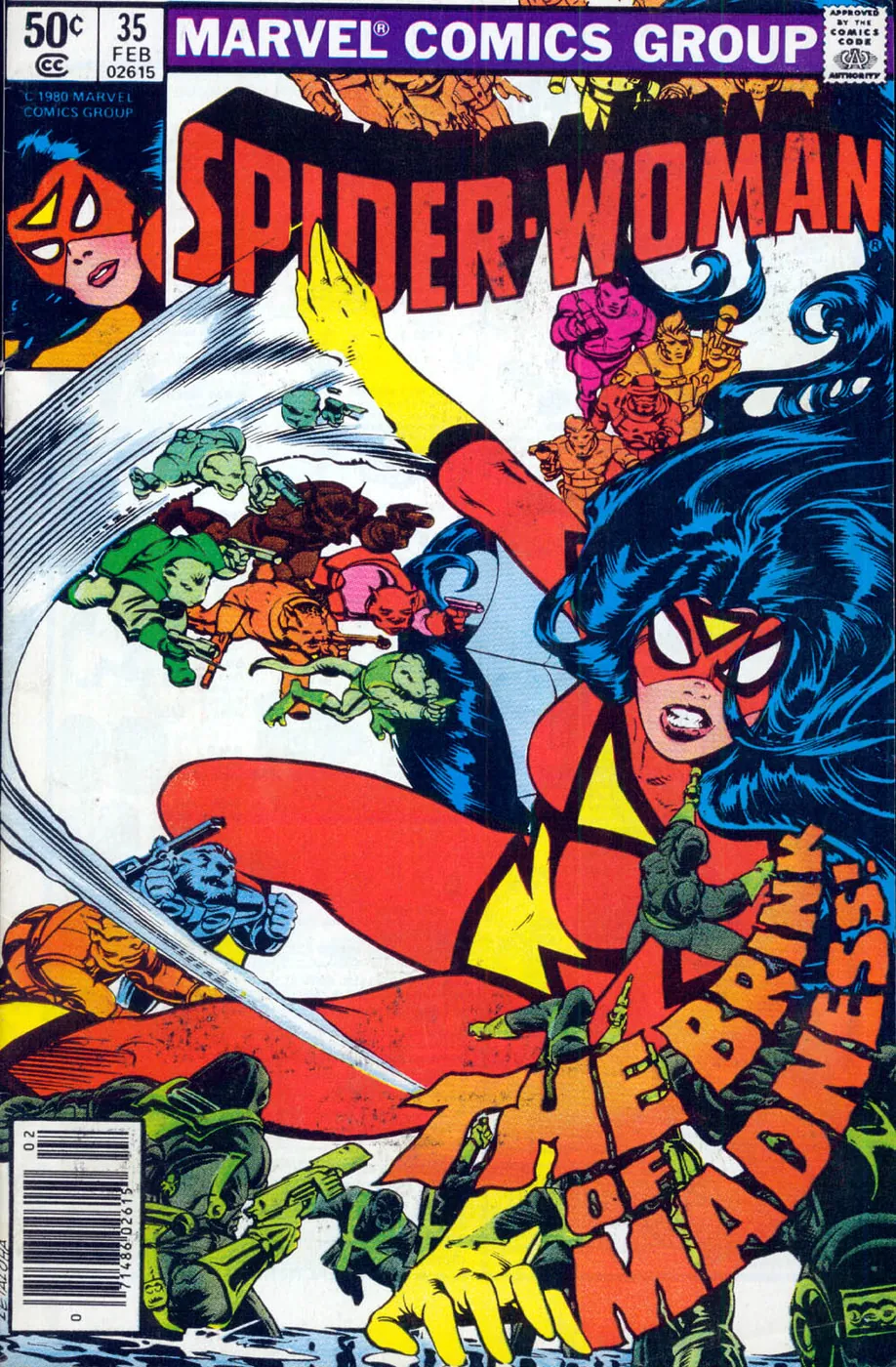 Cover of Spider-Woman #35