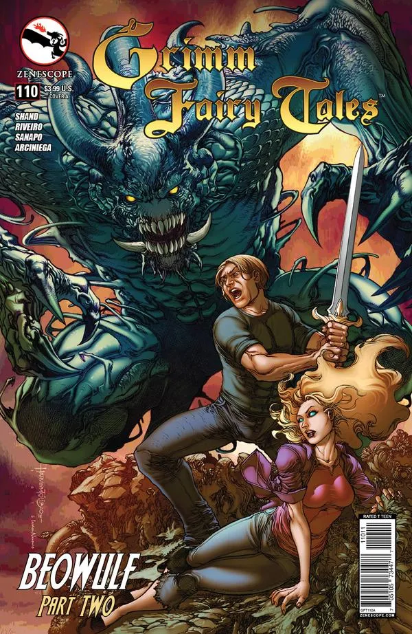 Cover of Grimm Fairy Tales #110