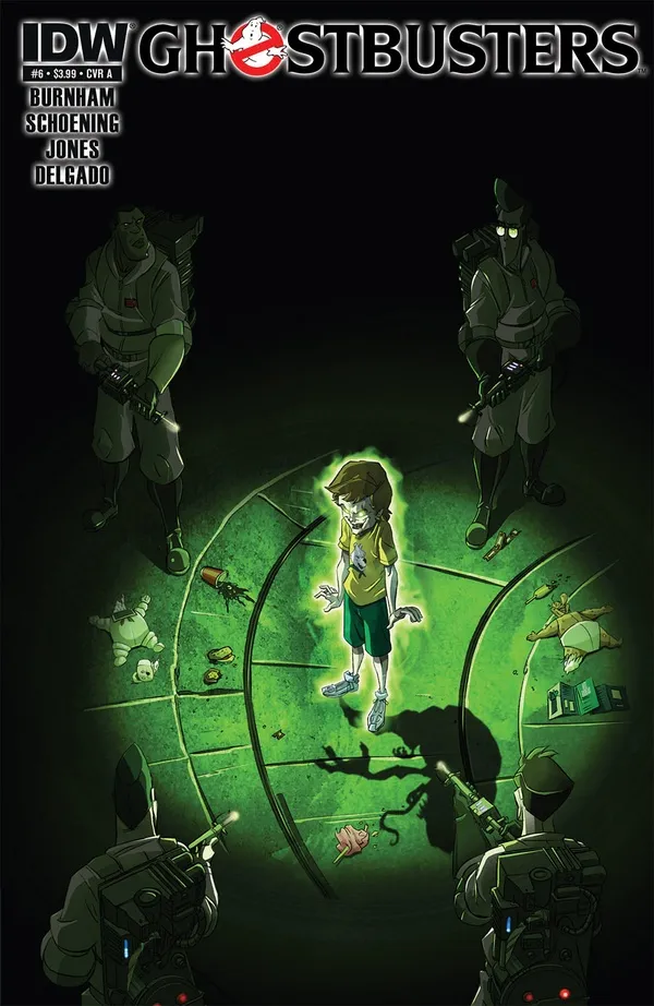 Cover of Ghostbusters #6