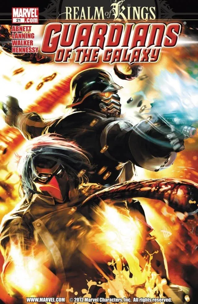 Cover of Guardians of the Galaxy #21