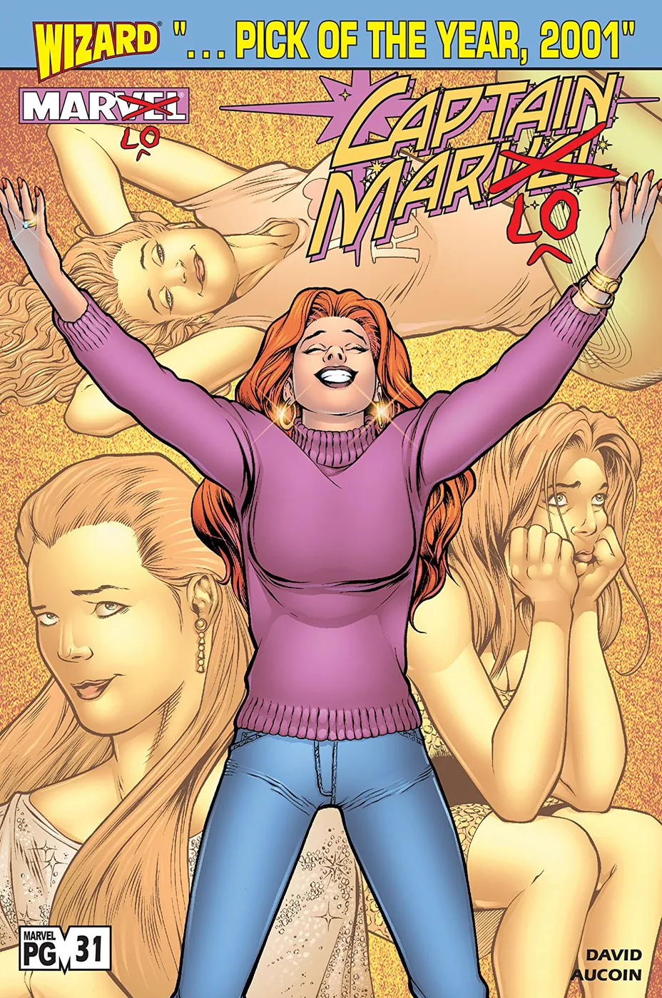 Cover of Captain Marvel #31