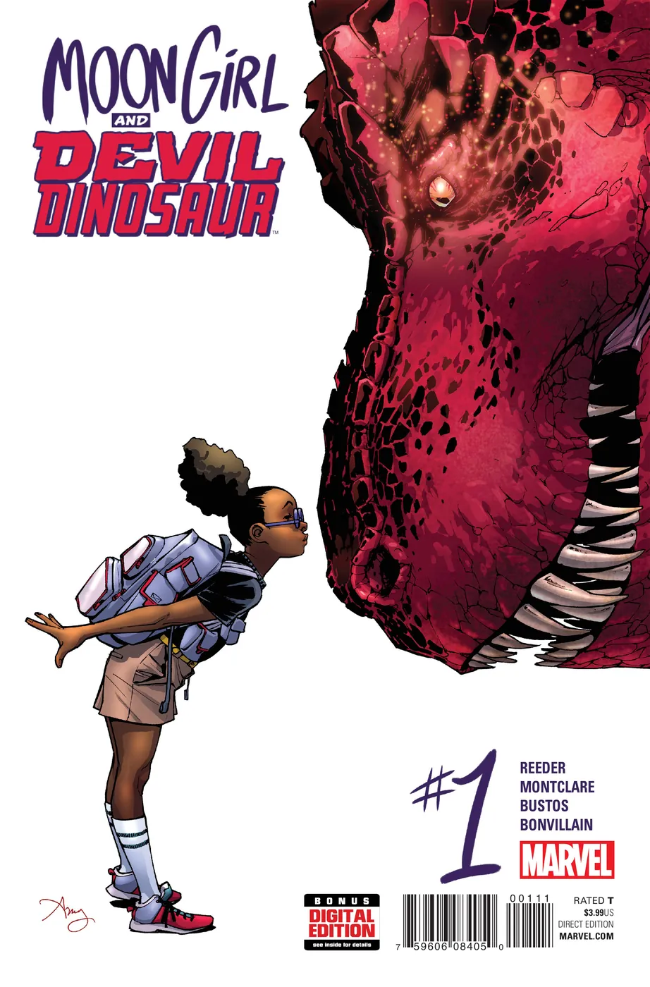 Cover of Moon Girl and Devil Dinosaur #1