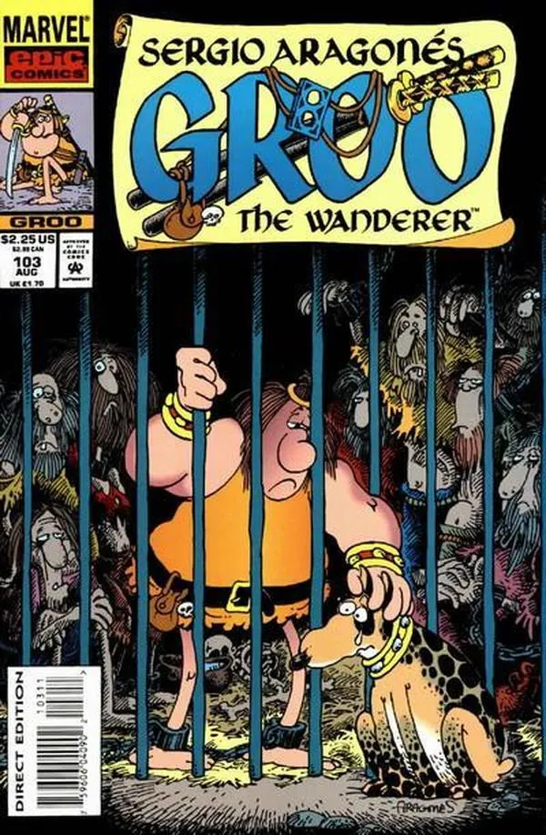 Cover of Sergio Aragonés Groo the Wanderer #103