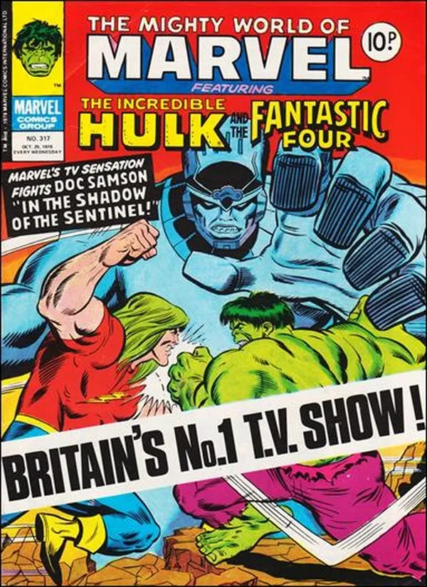 Cover of The Mighty World of Marvel #317