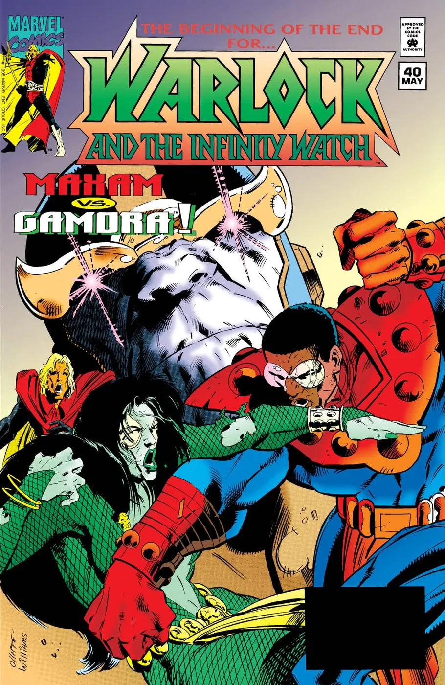Cover of Warlock and the Infinity Watch #40