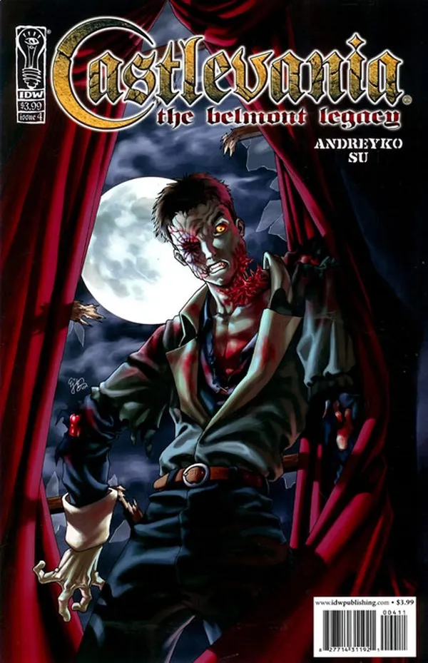 Cover of Castlevania: The Belmont Legacy #4