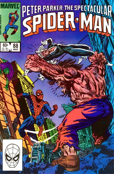 Cover of The Spectacular Spider-Man #88