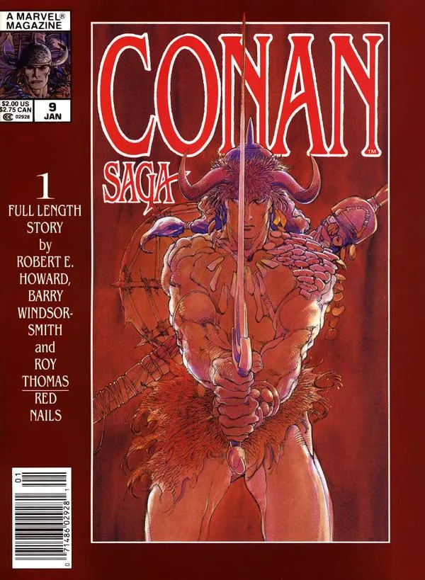 Cover of Conan Saga #9
