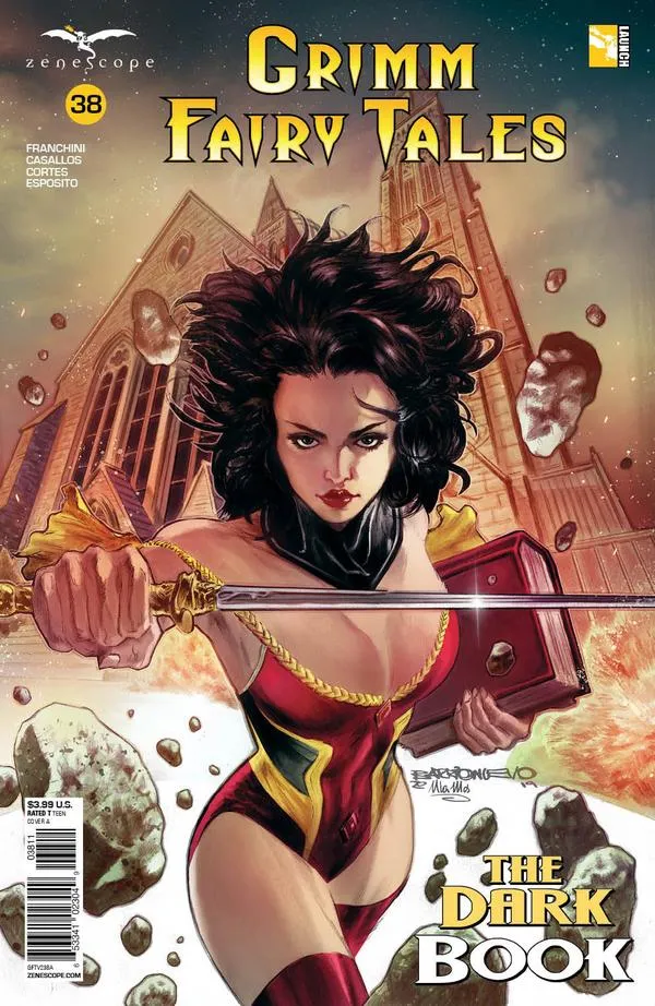 Cover of Grimm Fairy Tales #38