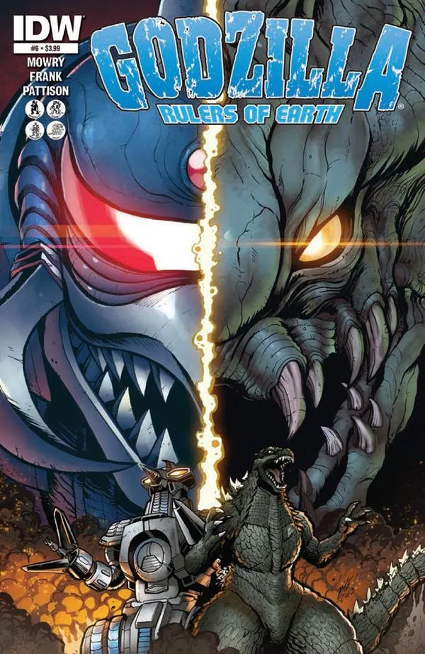 Cover of Godzilla: Rulers of Earth #6
