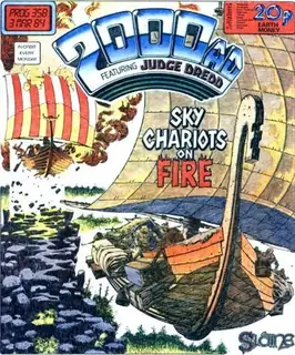 Cover of 2000 AD #358