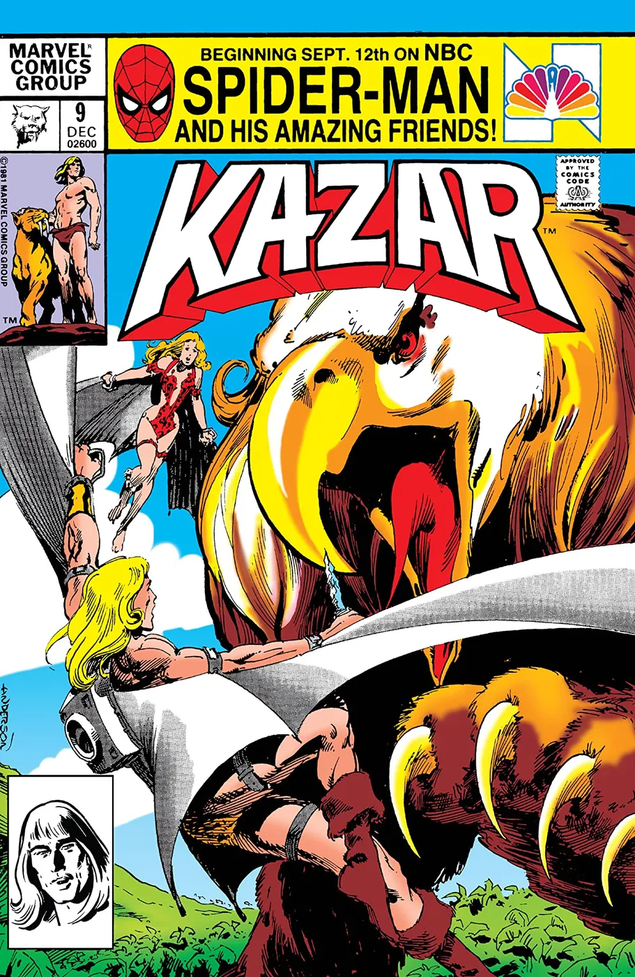 Cover of Ka-Zar the Savage #9