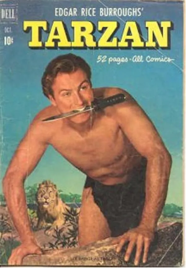 Cover of Edgar Rice Burroughs' Tarzan #25