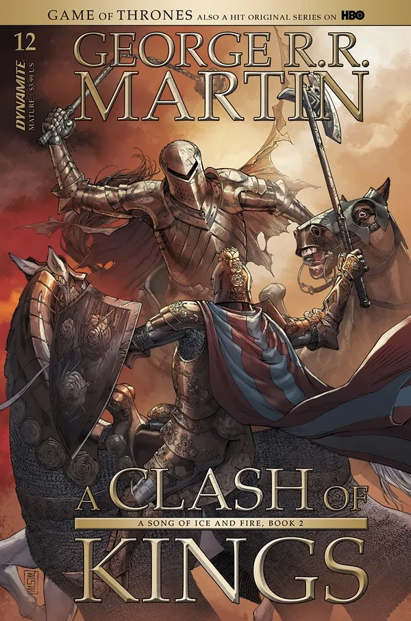Cover of George R.R. Martin's A Clash of Kings #12