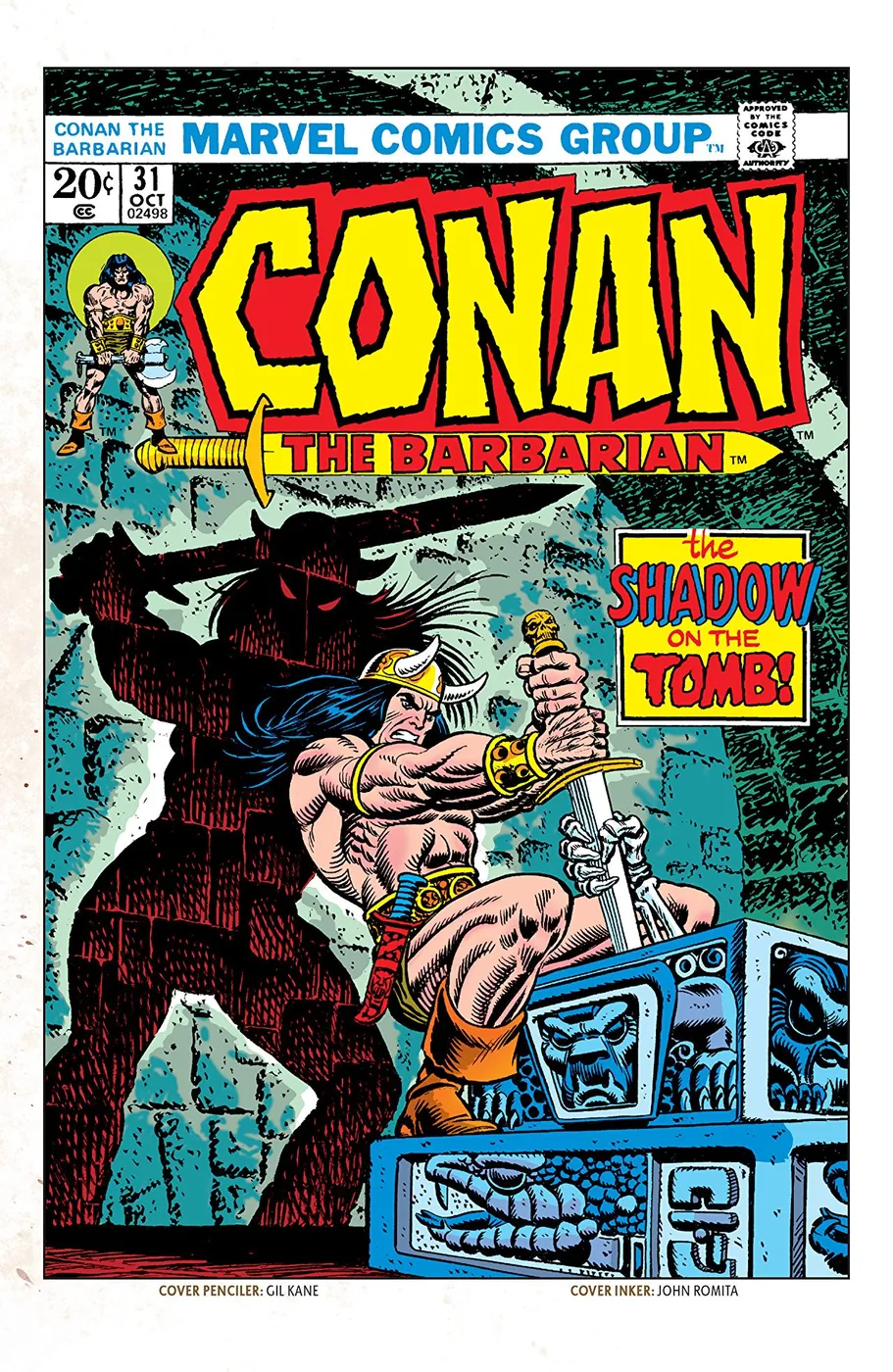 Cover of Conan the Barbarian #31