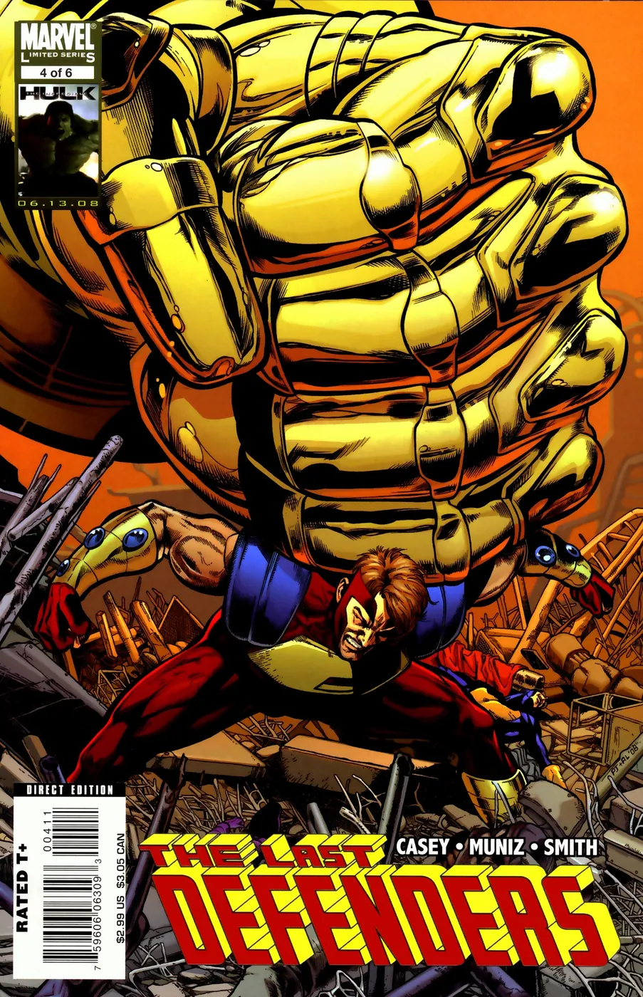 Cover of The Last Defenders #4